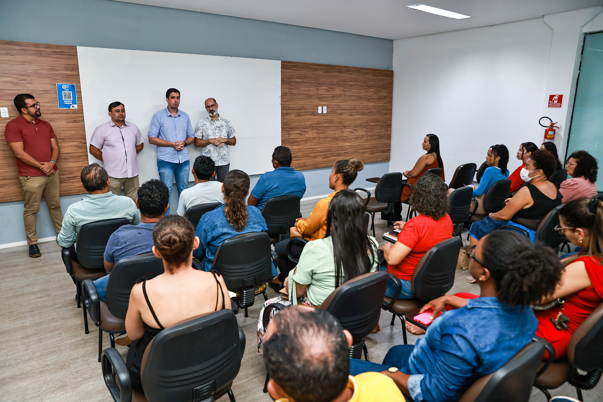 Mais de 20 pequenos empreendedores participaram da capacitação. - Foto: Lia Mara