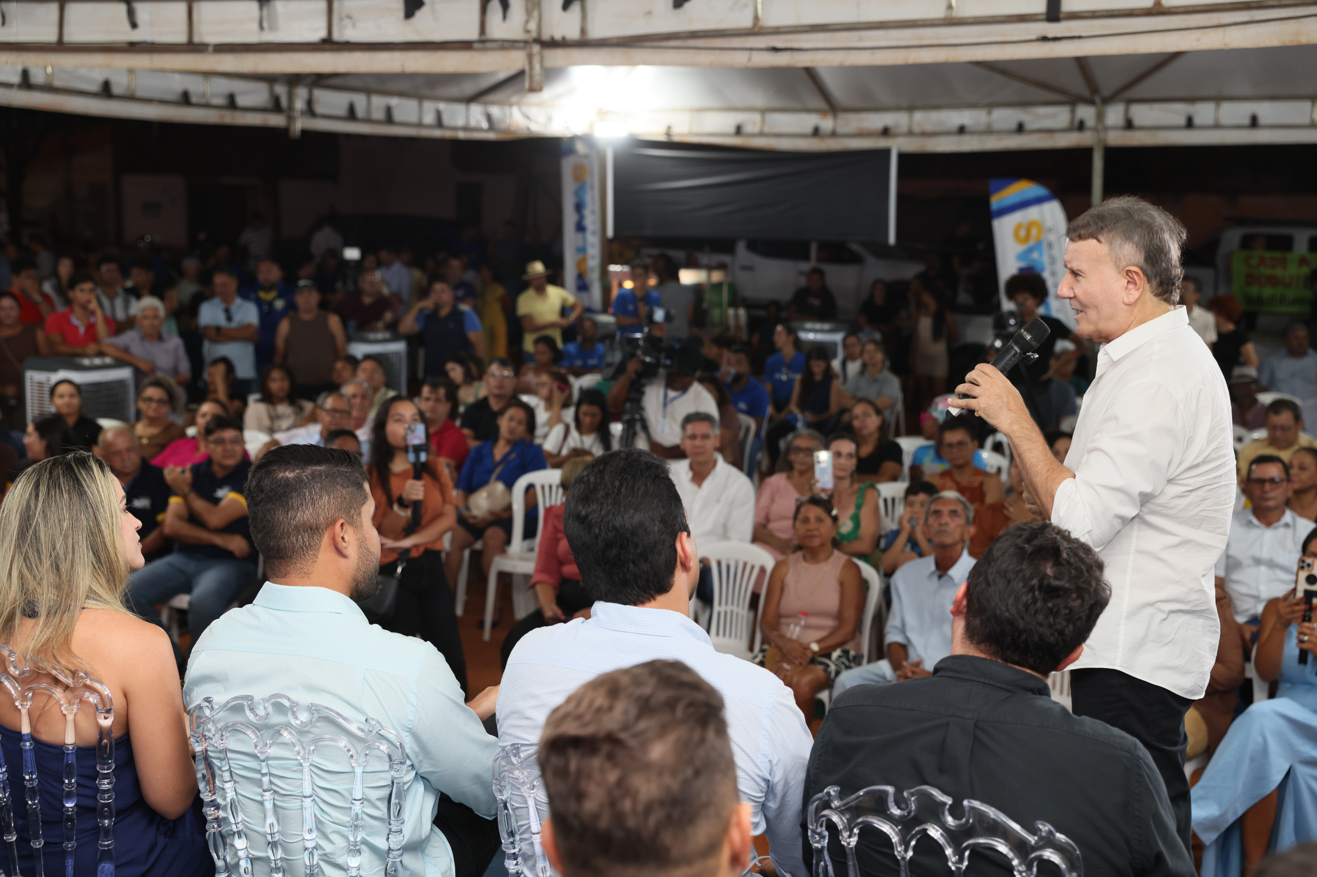 Em Palmas, moradores celebram anúncio do Centro Esportivo Comunitário Arena Brasil no setor Irmã Dulce