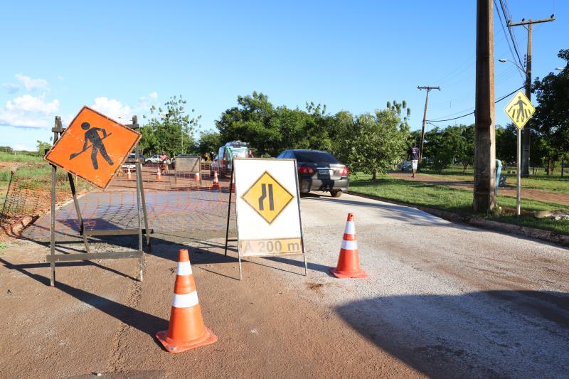 Instalação de faixas elevadas contempla mais nove pontos da Capital
