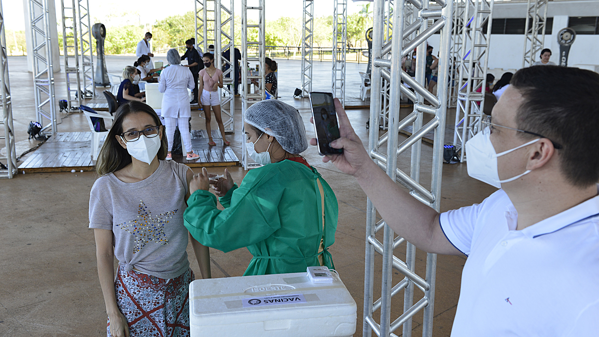 Palmas bate recorde ao imunizar 11 mil pessoas em 24 horas