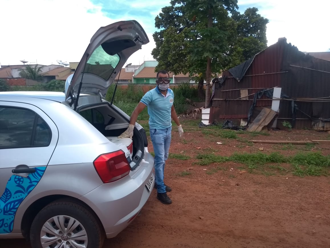 Como ação de enfrentamento ao Coronavírus (Covid-19), marmitas são entregues para pessoas que vivem em situação de rua em Palmas