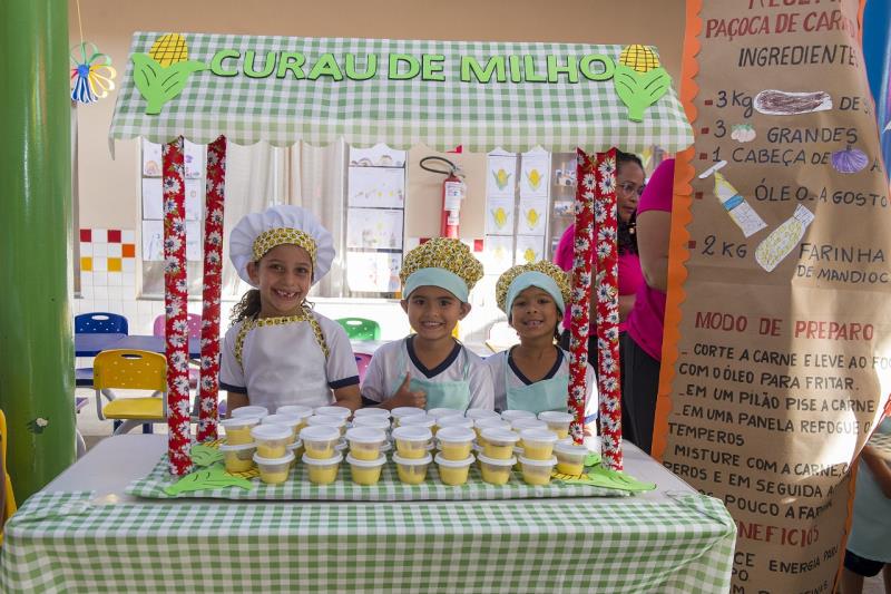 Cmei Paraíso Infantil promove Feira Gastronômica