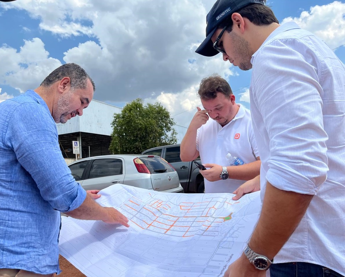 Prefeitura de Palmas inicia planejamento para obras de pavimentação na região da Baixada do Jardim Aureny III