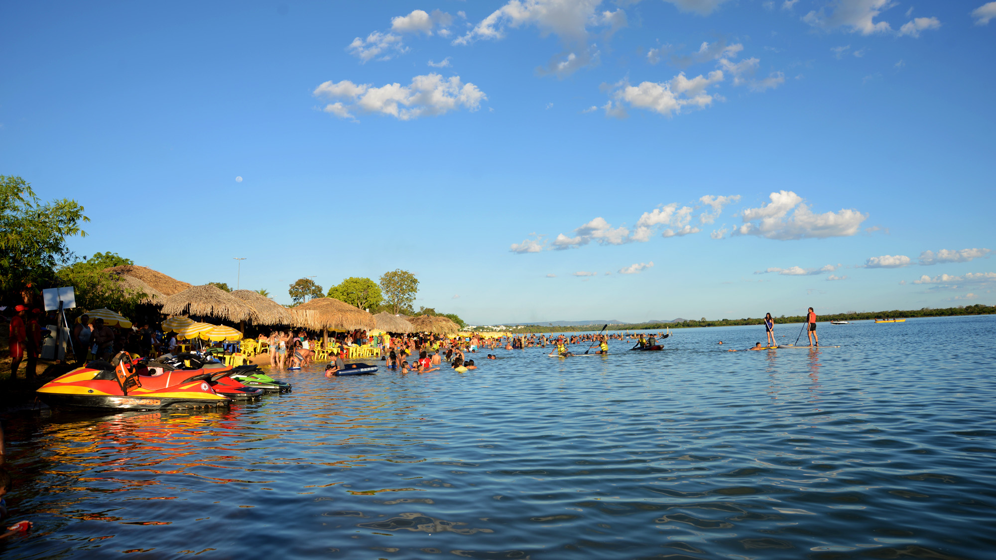 Fim de semana de muito sol na capital palmense