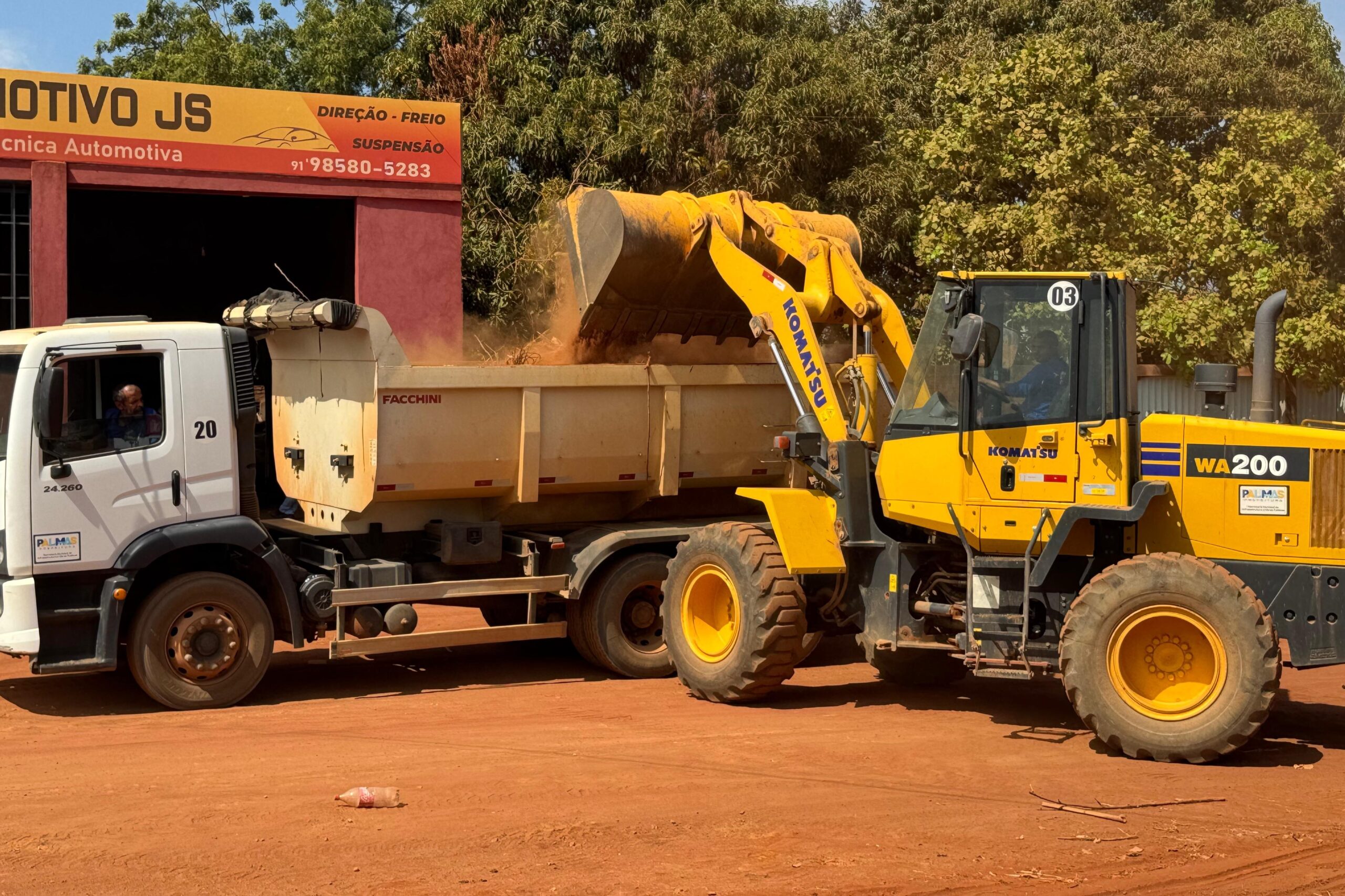 Prefeitura de Palmas orienta população sobre descarte irregular de entulhos