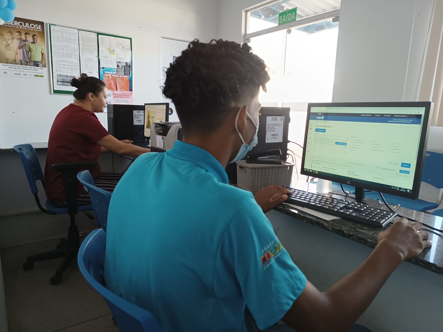 Saúde de Palmas divulga cronograma de instalações de computadores novos