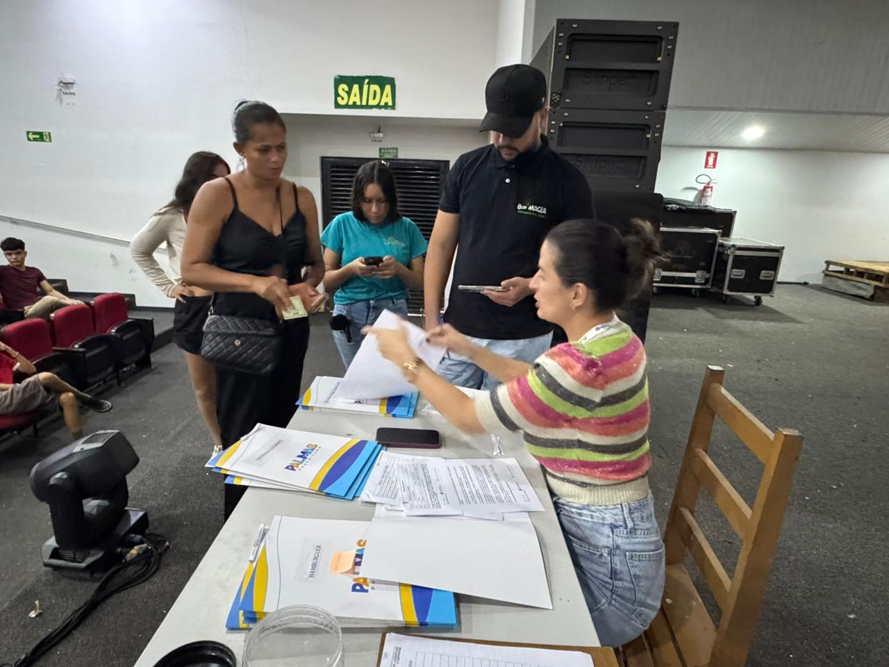 Sorteados ocuparão os 16 estandes montados na Vila Gastronômica, no Parque Cesamar. Foto: Josiane Mendes