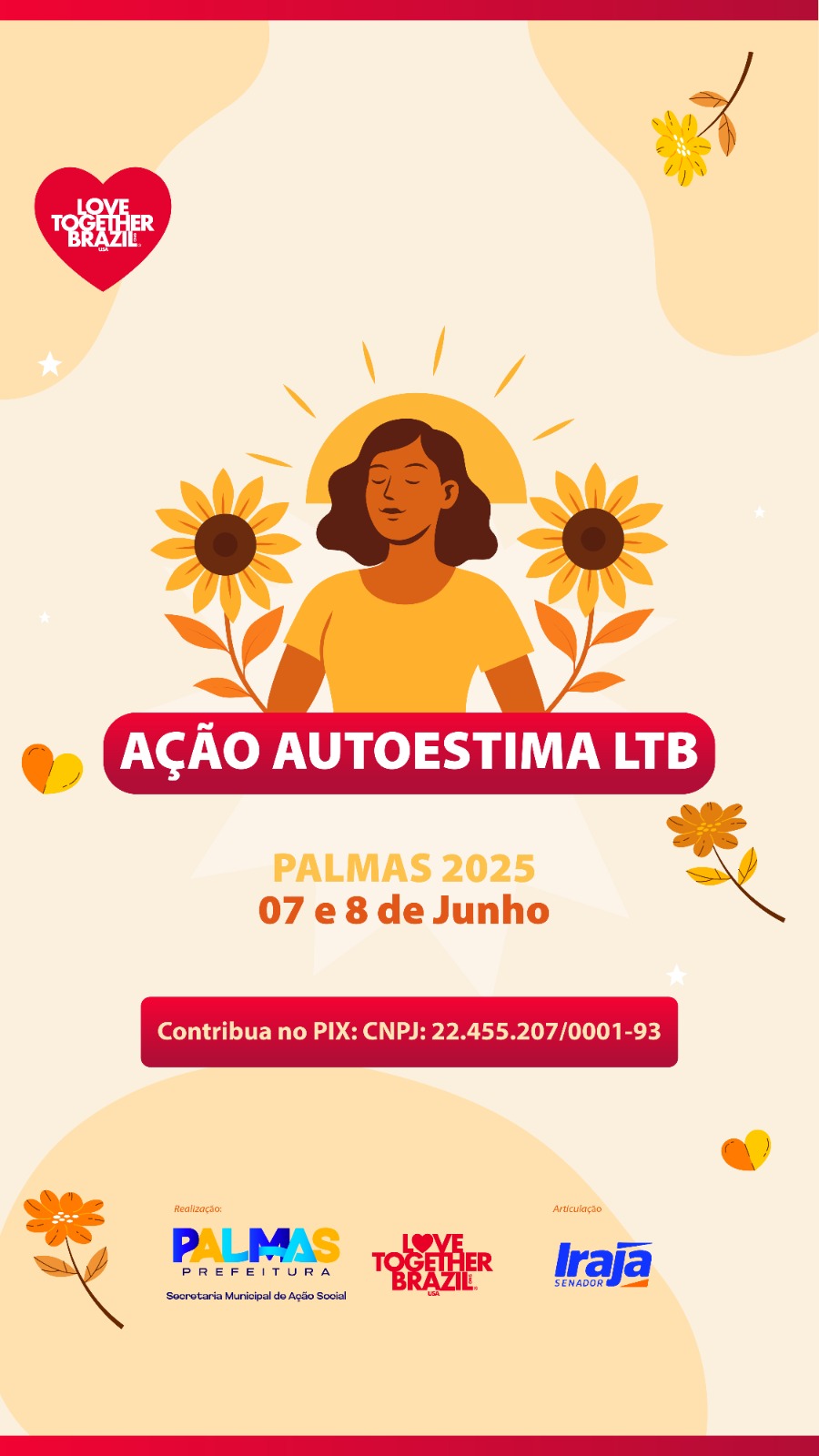 Neste sábado,07, as atividades acontecem na Escola Padre Josimo Morais Tavares, na região norte, das 9h às 17h e no domingo,08, na Escola de Tempo Integral Eurídice Ferreira de Mello, no Jardim Aureny III. 