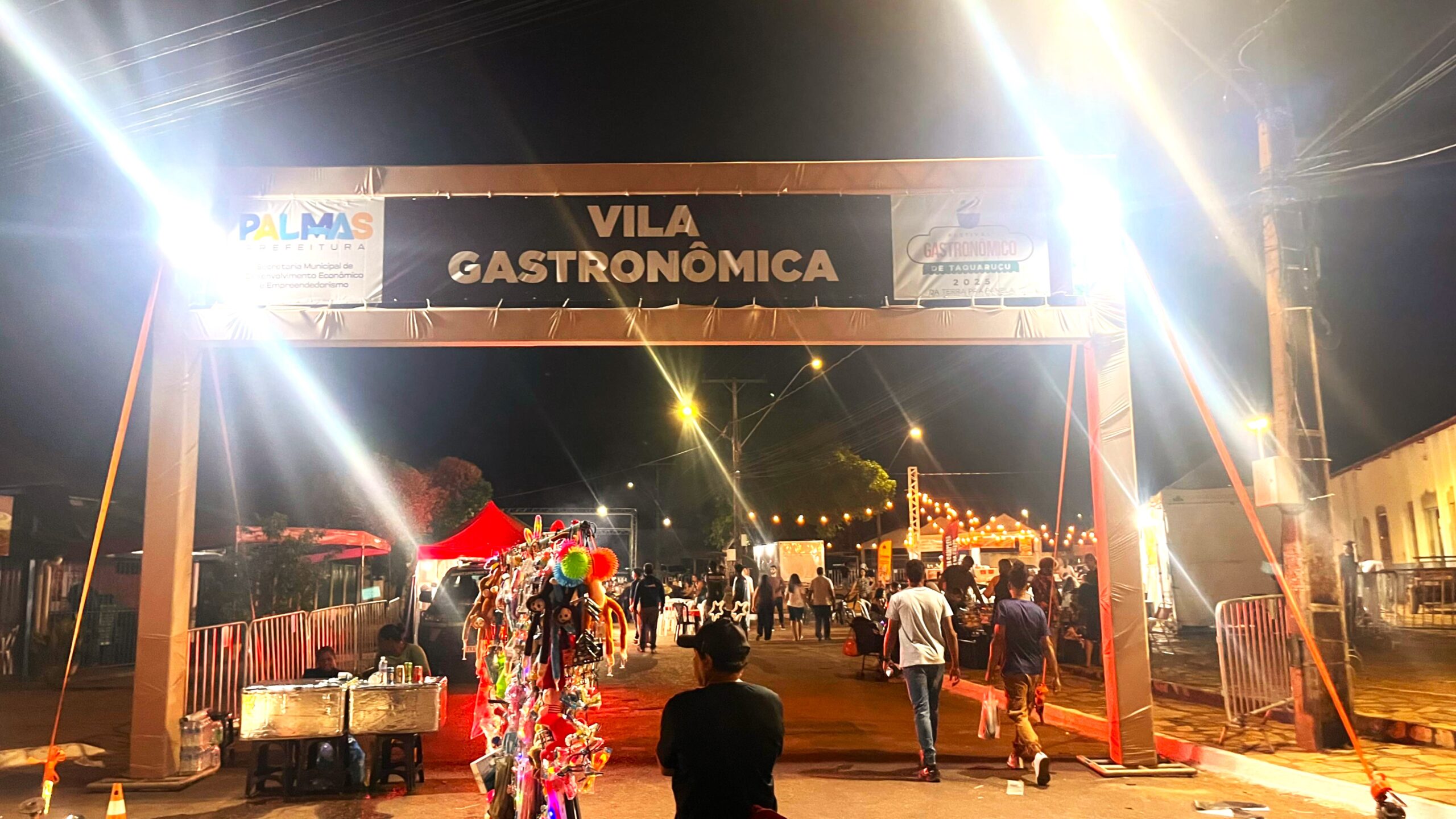 Prefeitura de Palmas garante espaço adequado a ambulantes no Festival Gastronômico de Taquaruçu