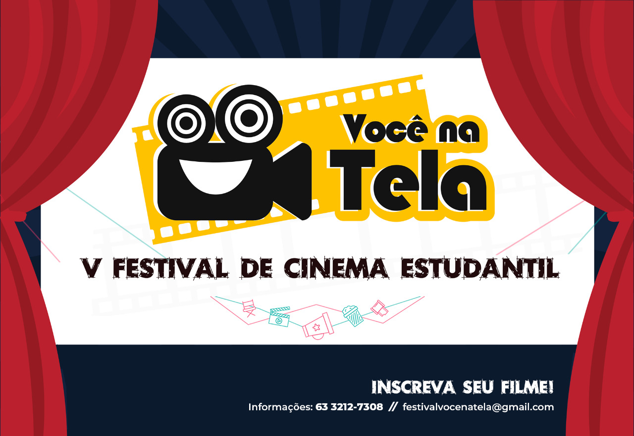 Prazo para inscrições para o ‘V Festival de Cinema Estudantil Você na Tela’ termina na sexta-feira, 20