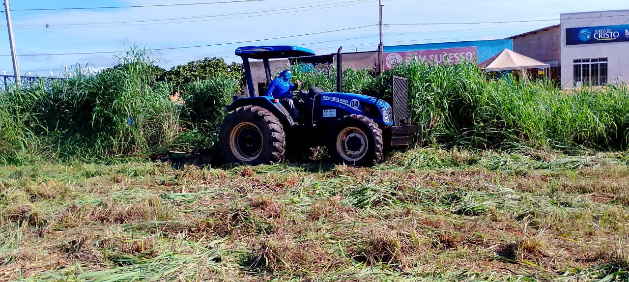 Roçagem no Jardim Vitória I, Taquaralto