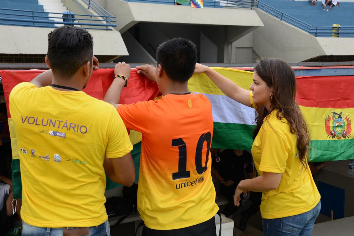 Voluntários ressaltam a diversidade cultural dos I JMPI