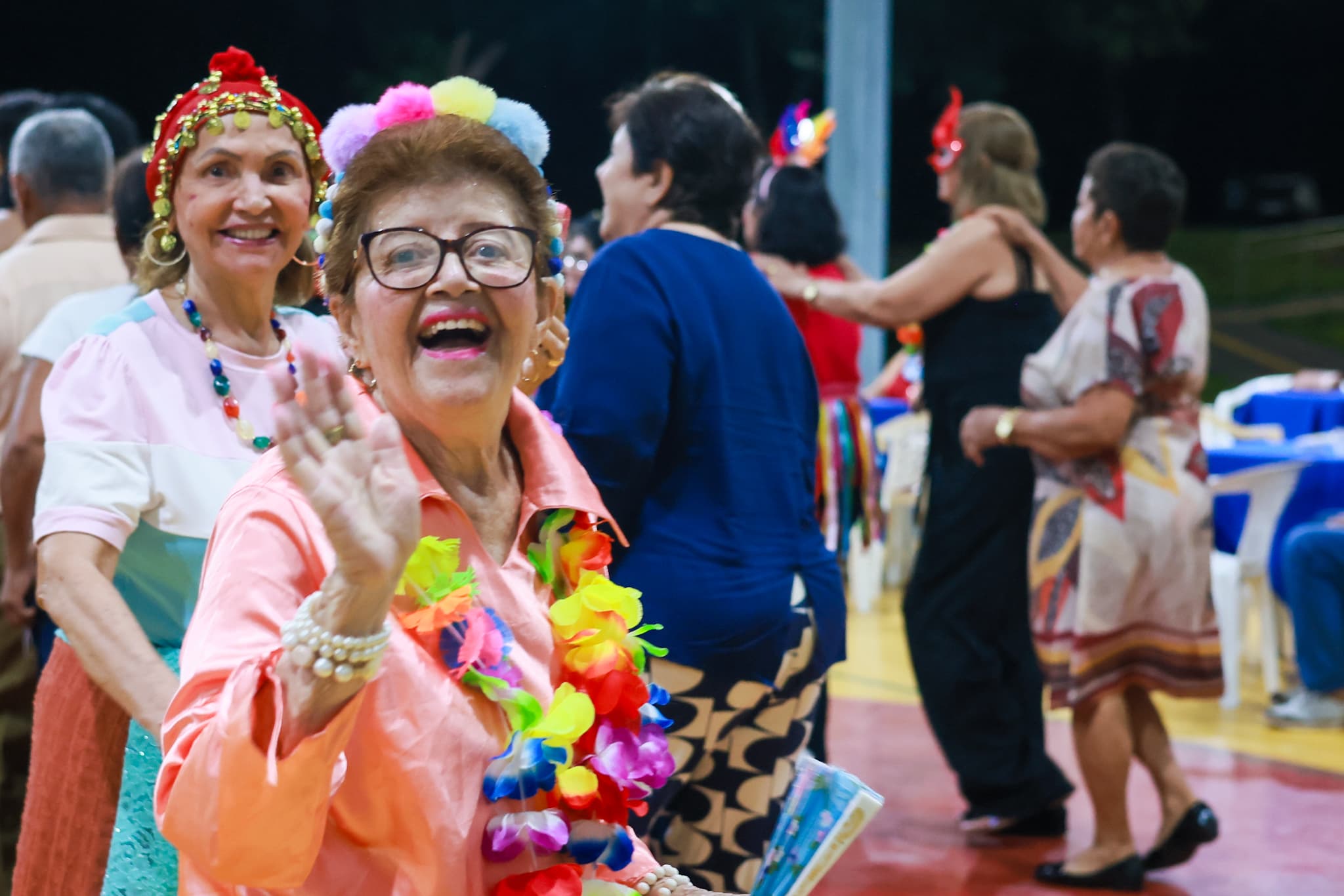 Forró da Melhor Idade marca início das atividades do Parque da Pessoa Idosa
