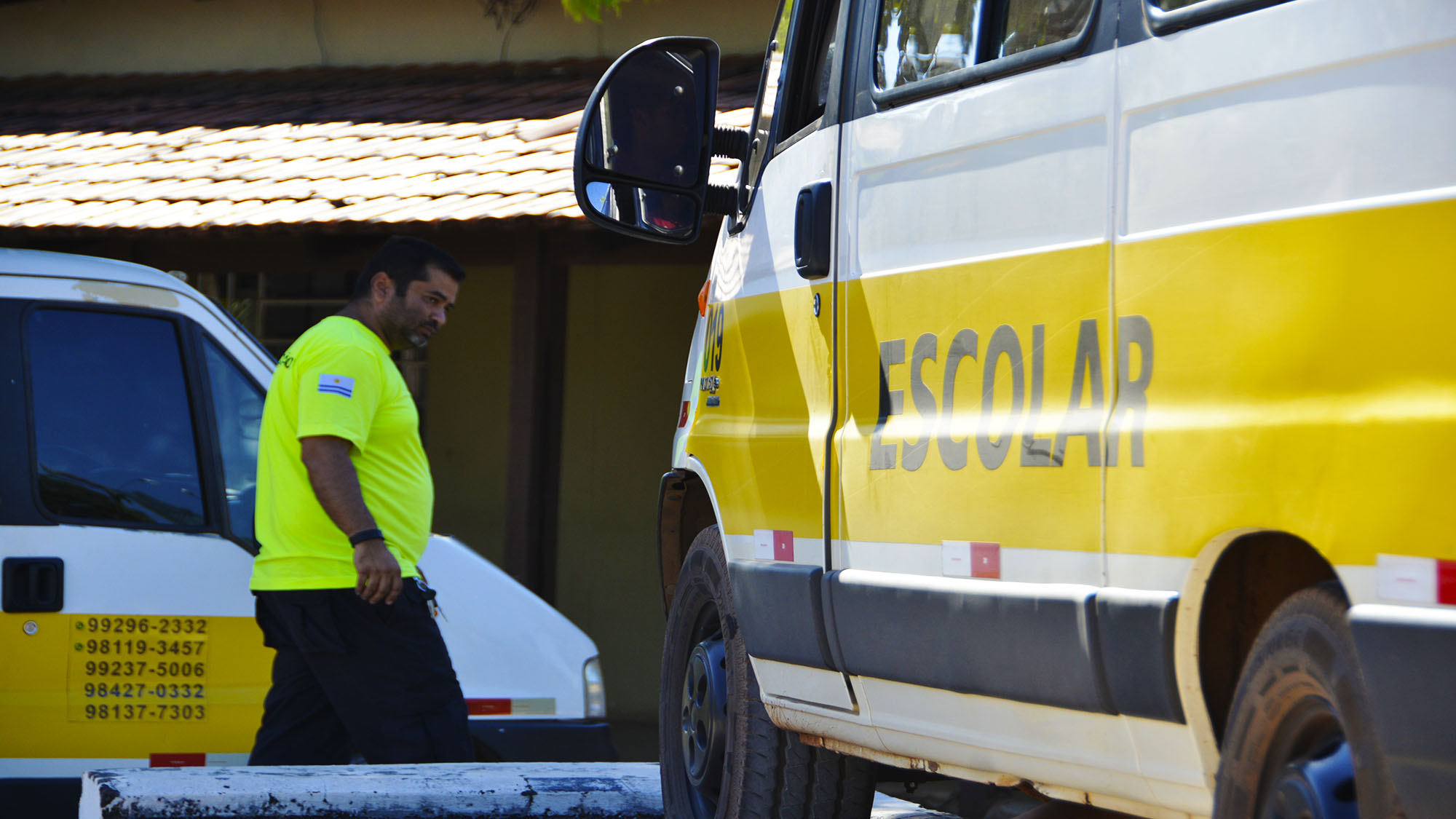 Vistoria do transporte escolar continua nesta quarta-feira, 14