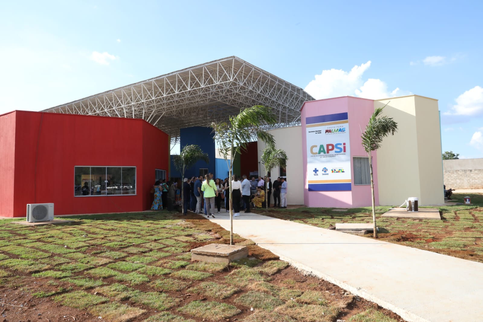 Prefeita Cinthia Ribeiro inaugura Caps infantojuvenil e saúde de Palmas avança com mais melhorias