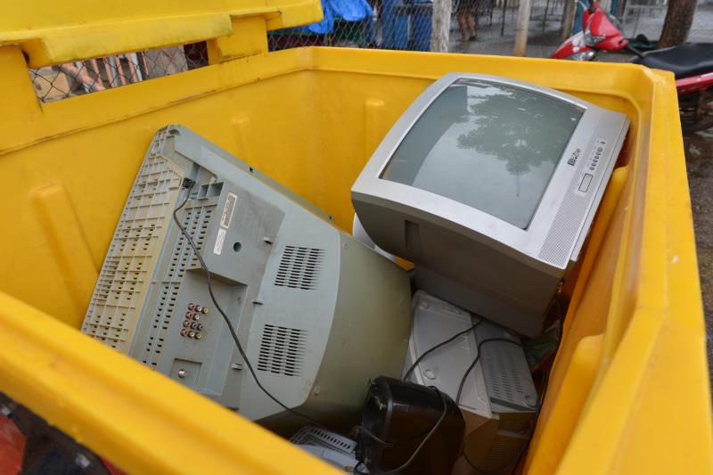 Caravana do lixo eletrônico chega a Palmas com pontos de coleta em diversas localidades