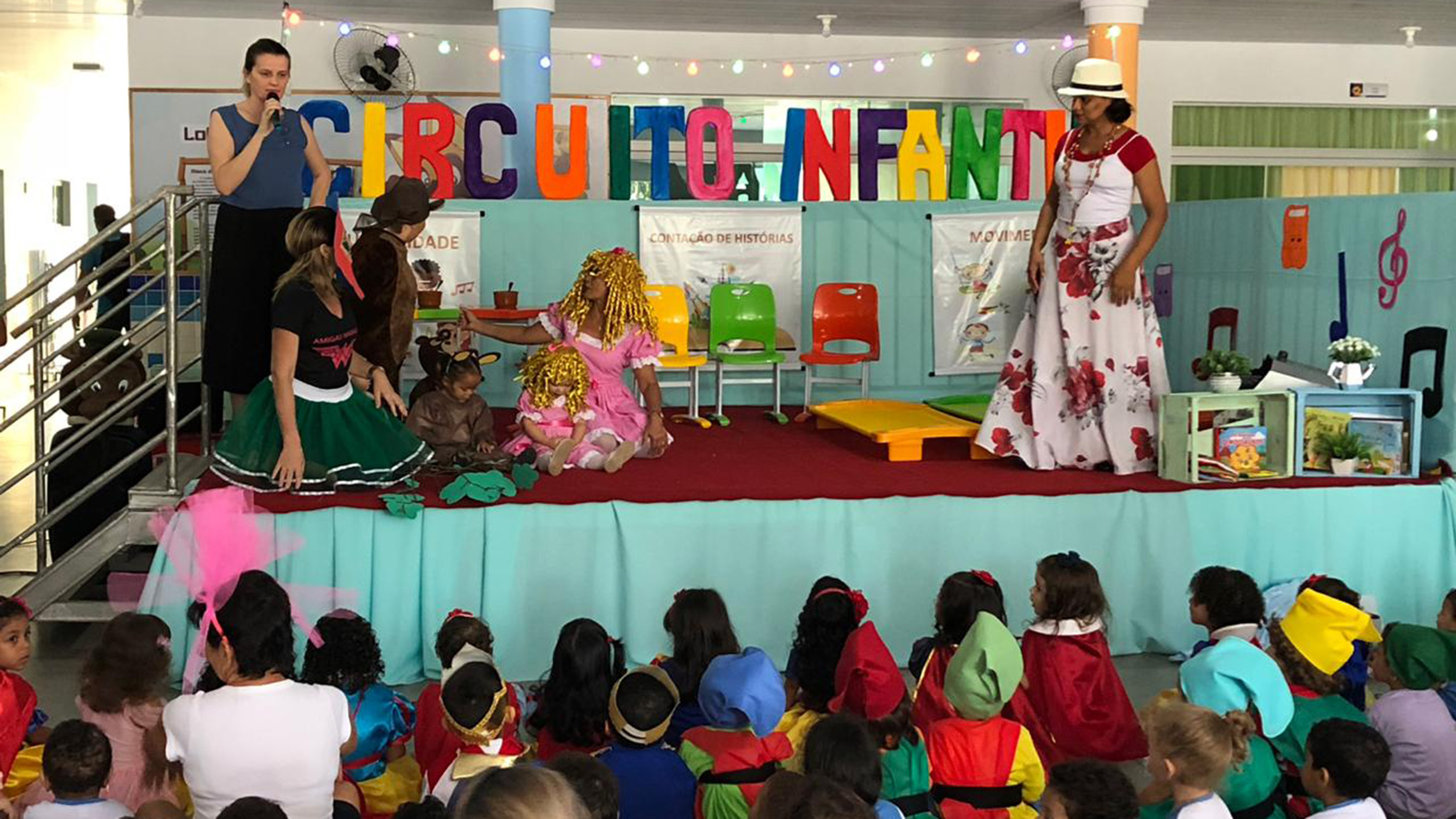Circuito Cultural Infantil promove apresentações coletivas neste sábado, 14
