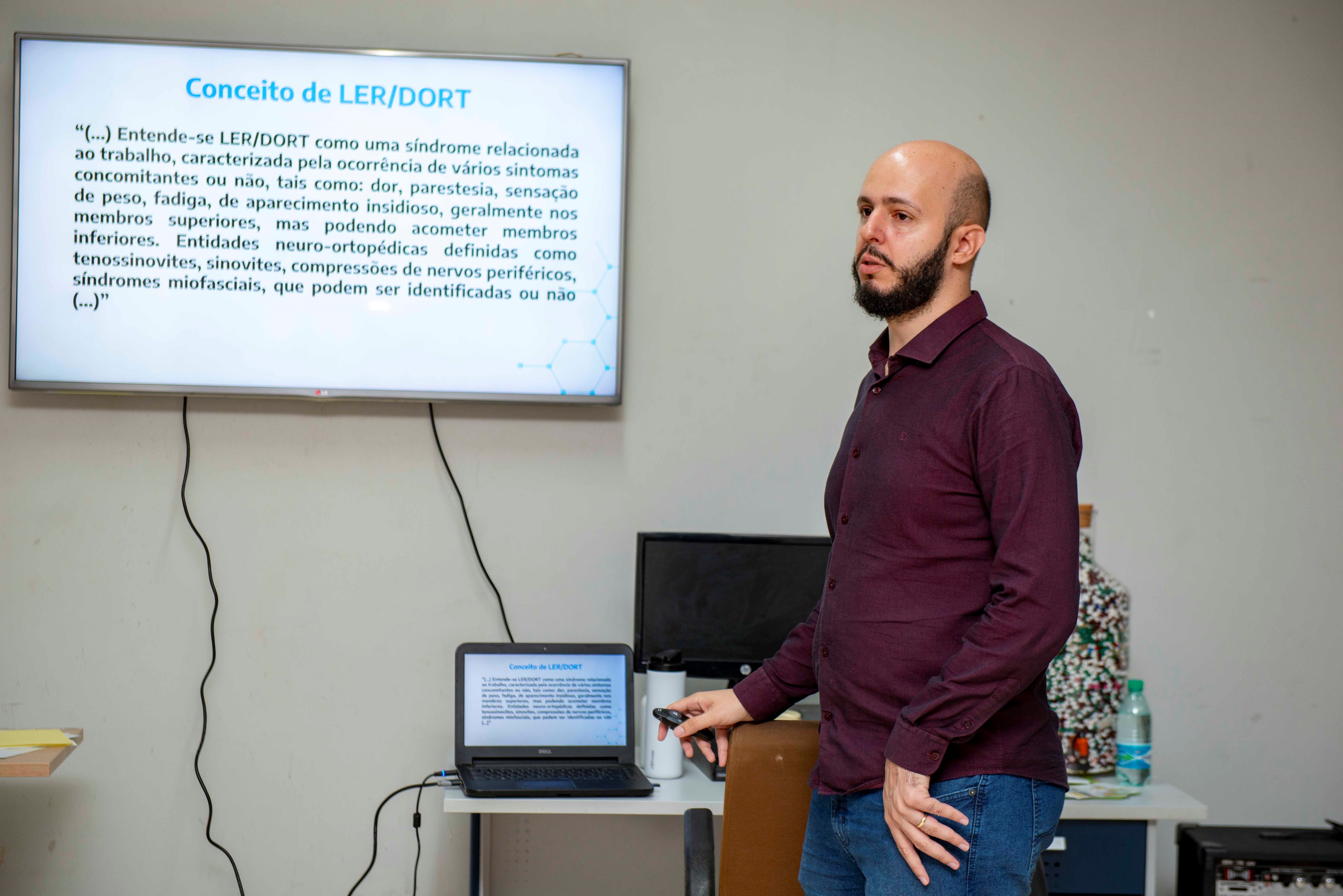 Saúde do Trabalhador de Palmas atualiza profissionais para identificação e notificação de LER/Dort