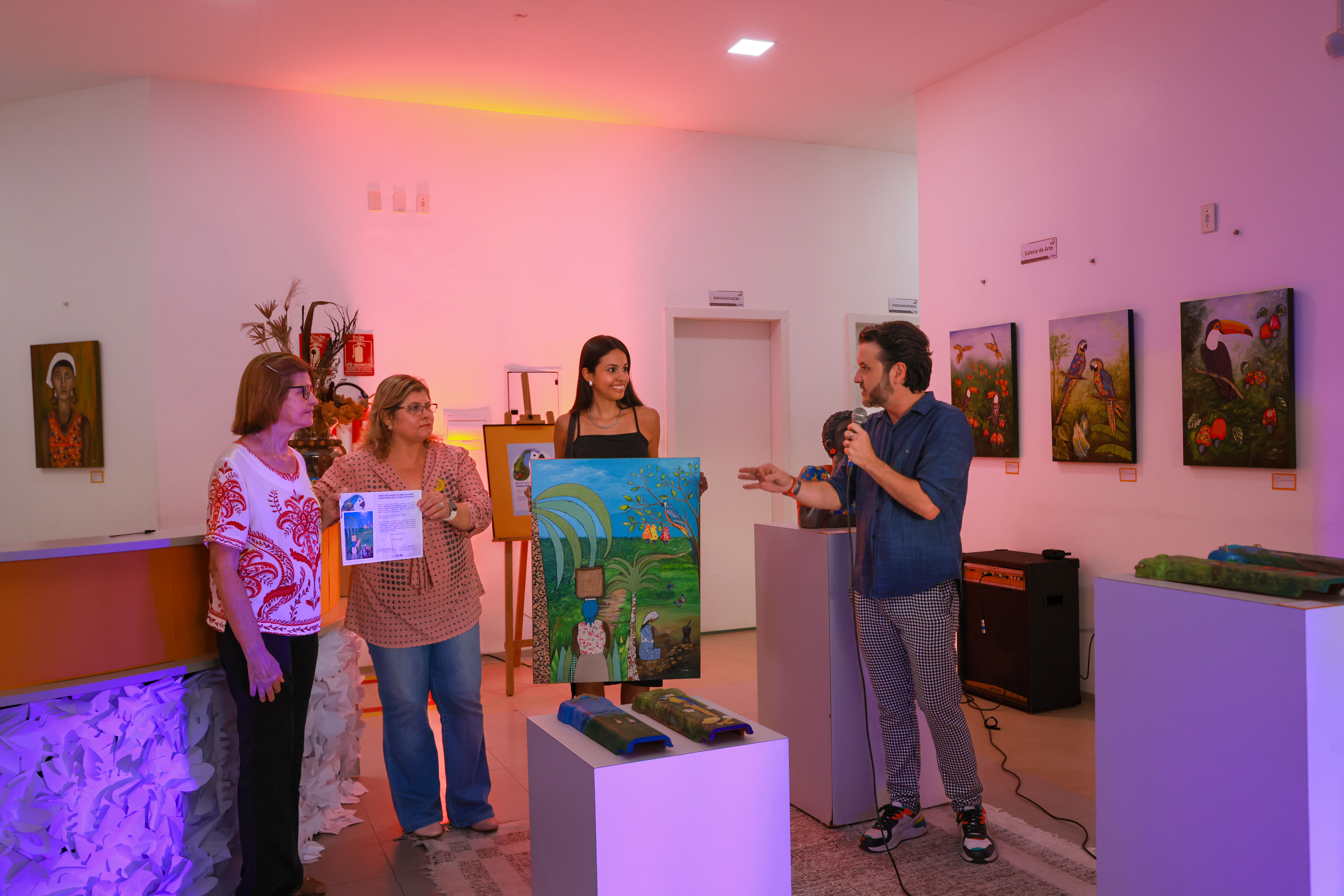 Abertura da exposição “Natureza Urbana, Palmas Cidade em cores”