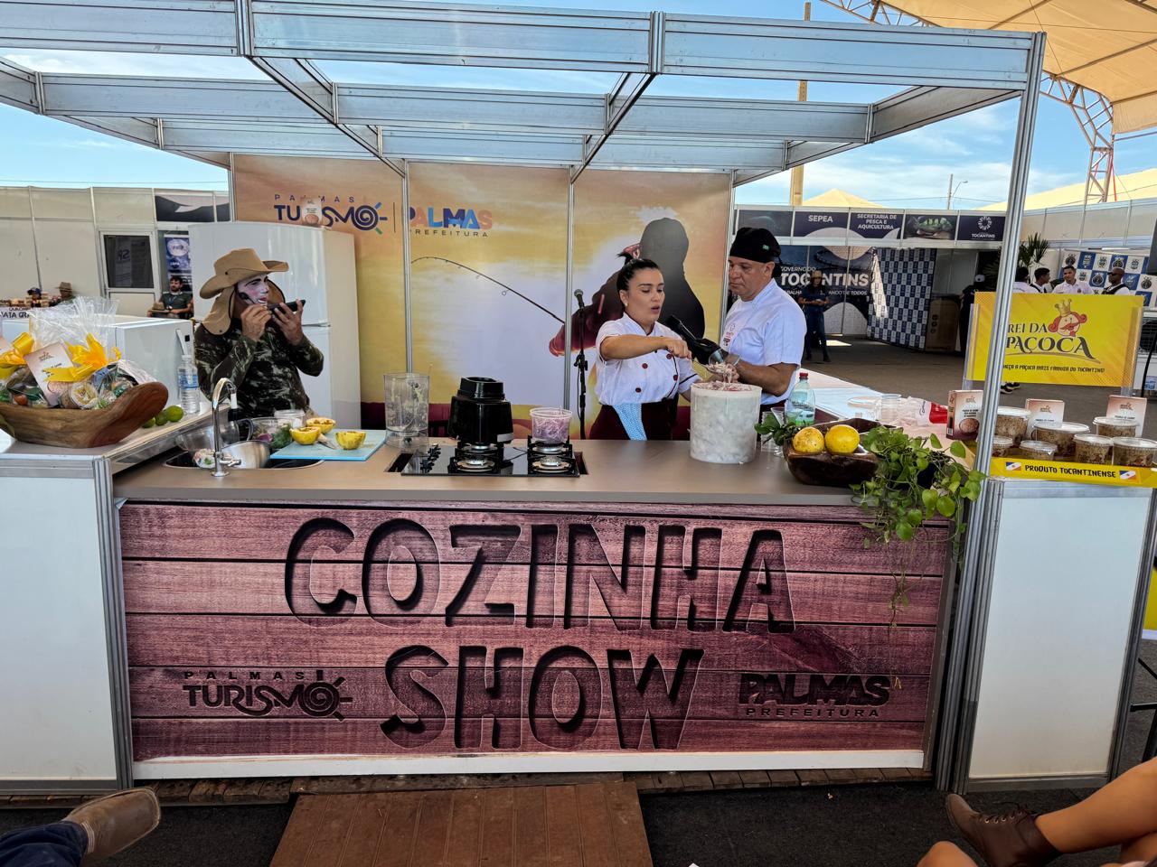 Cozinha Show valoriza receitas à base de peixe e movimenta Pavilhão da Pesca