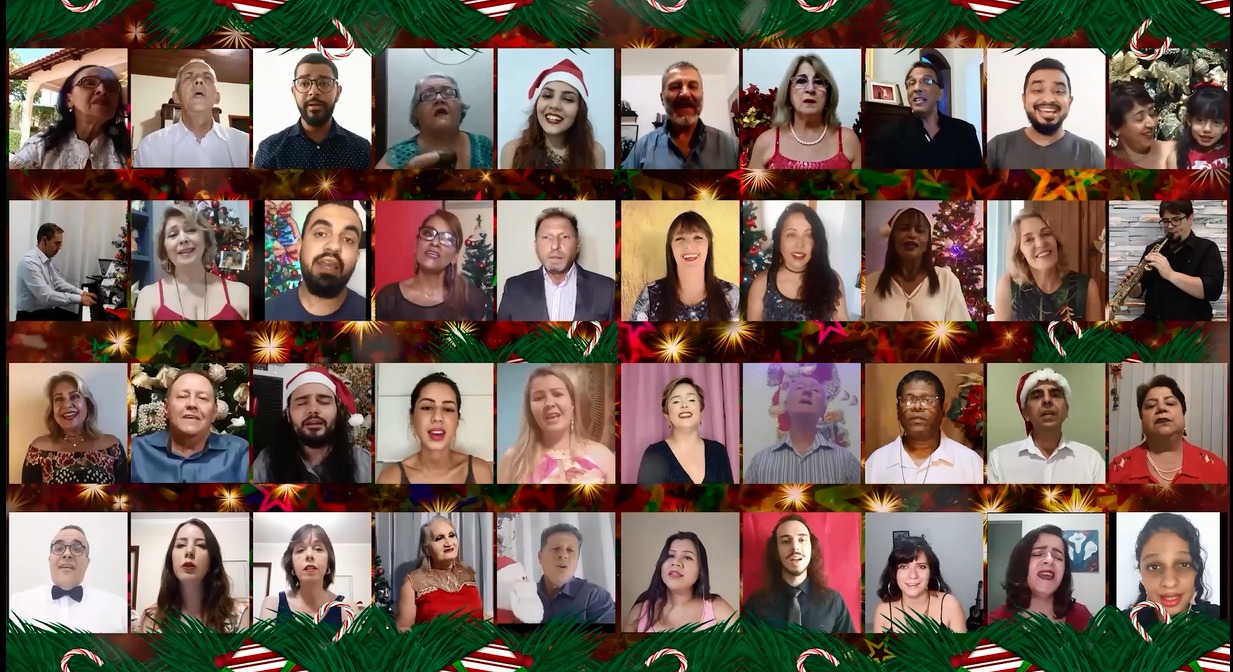 Primeiro vídeo de Natal do Coral Municipal de Palmas é lançado no Youtube