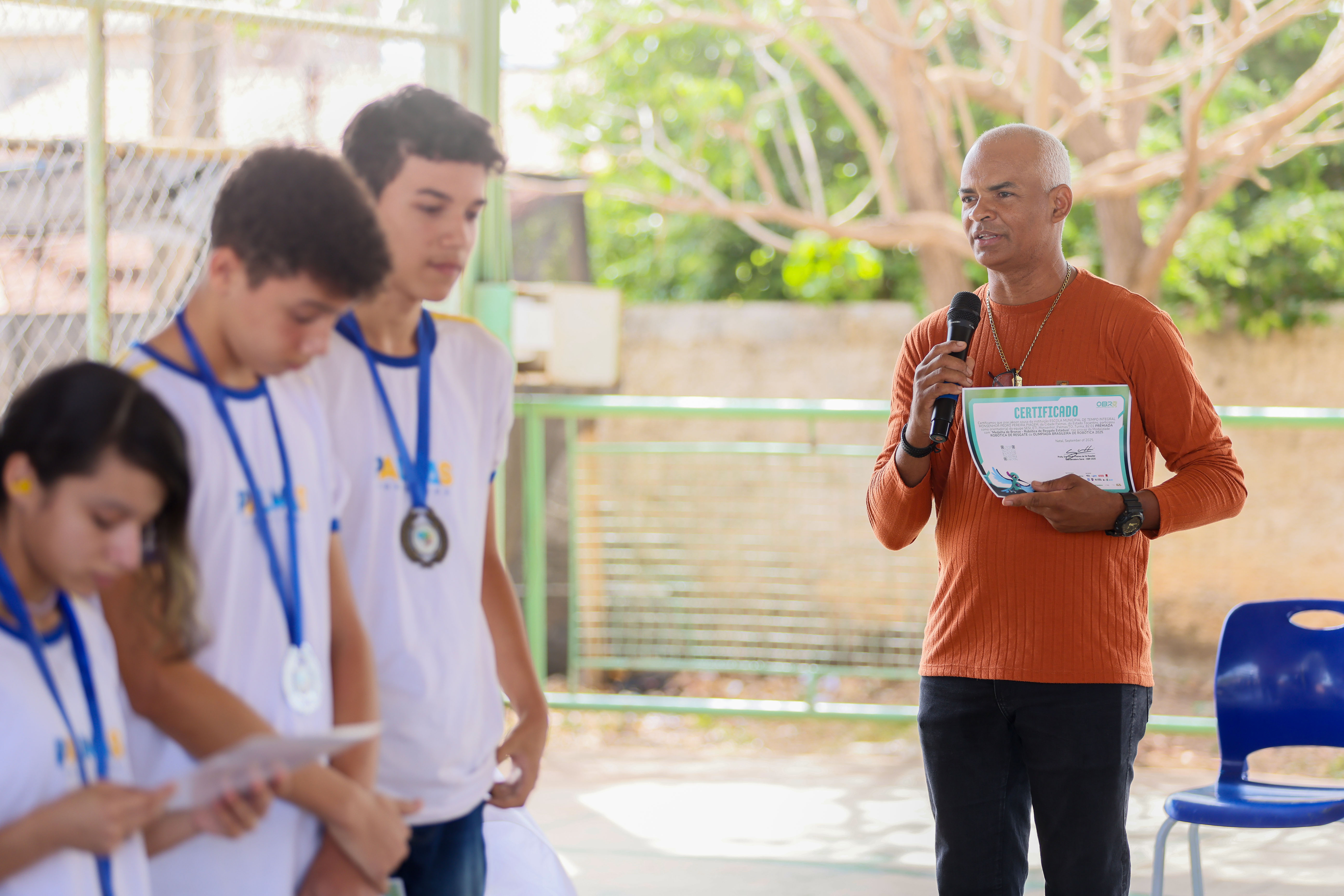 Data: 16/09/2025 Local: ETI Monsenhor Pedro Piagem - Palmas - TOFoto: Júnior Suzuki