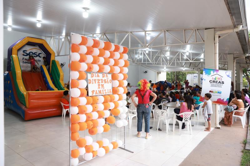 Creas de Palmas realiza Dia das Crianças com muitas brincadeiras e diversão