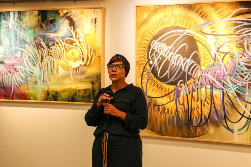 Exposição de Solange Alves pode ser visitada na Galeria Municipal de Artes