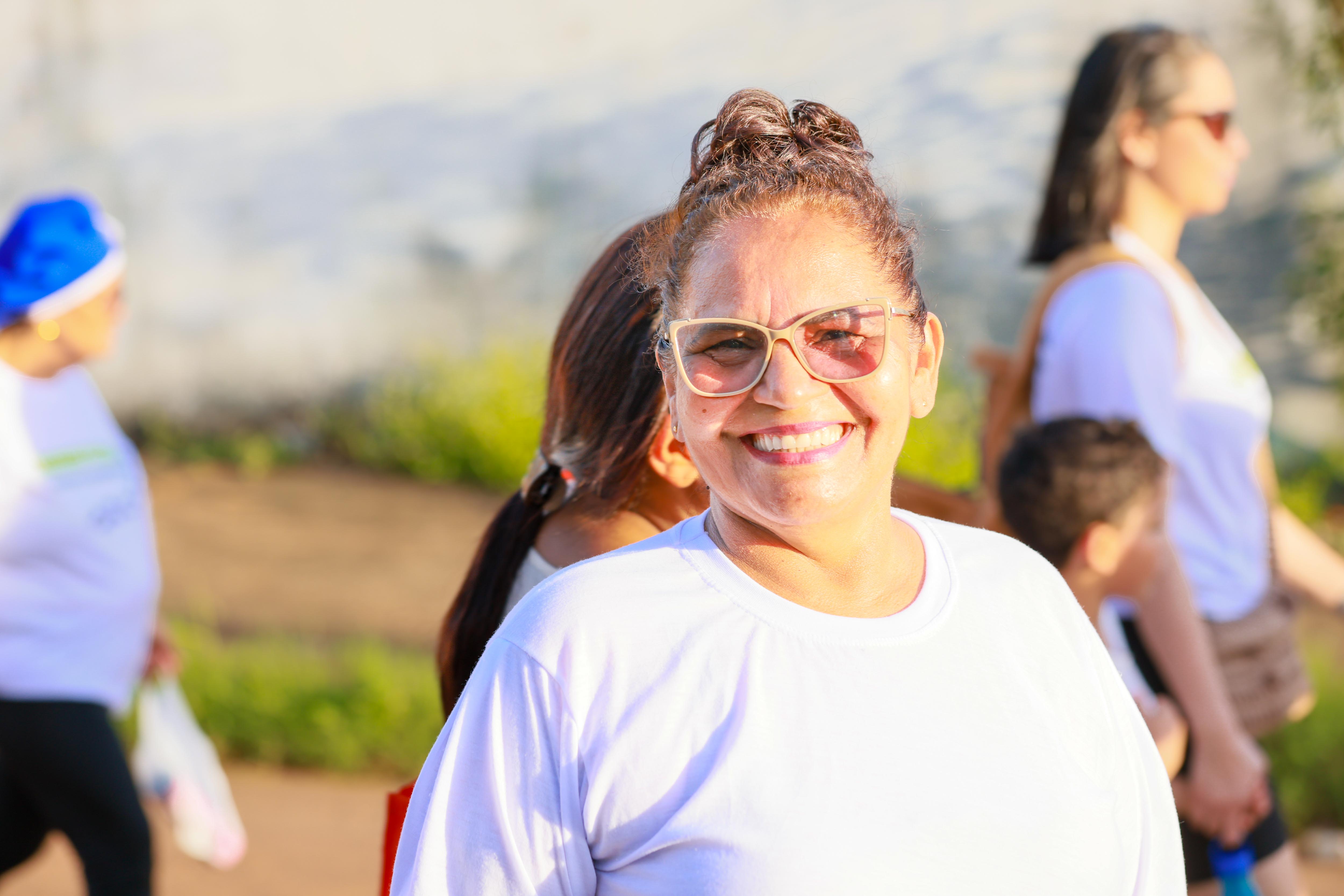Elda Pires garante que atividades ajudam na prevenção de doenças de forma leve e descontraída
