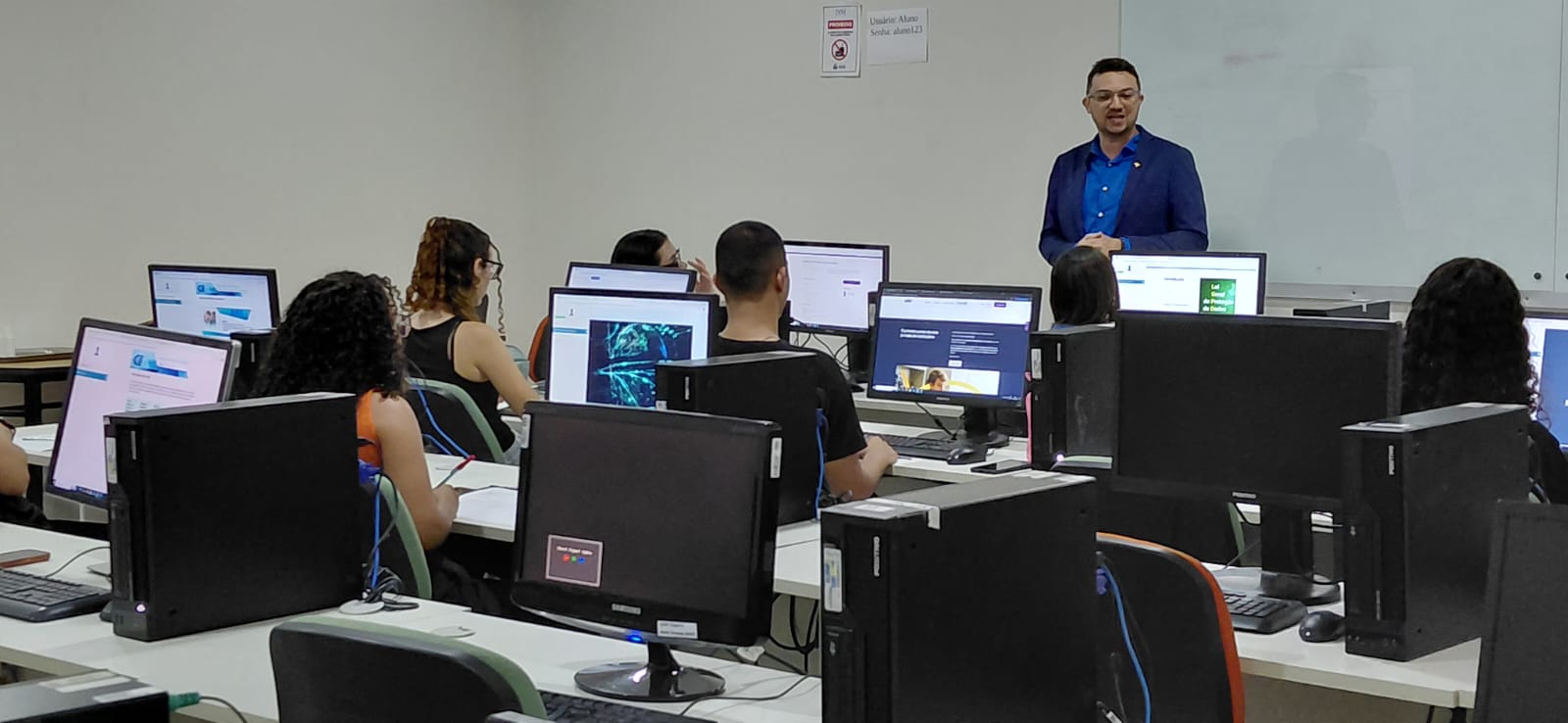 A abertura do programa contou com a presença do secretário de Administração e Modernização, Cleison Nunes