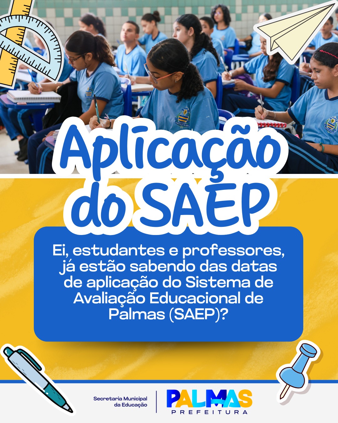 Avaliações serão realizadas nesta terça, 15, e quarta-feira, 16