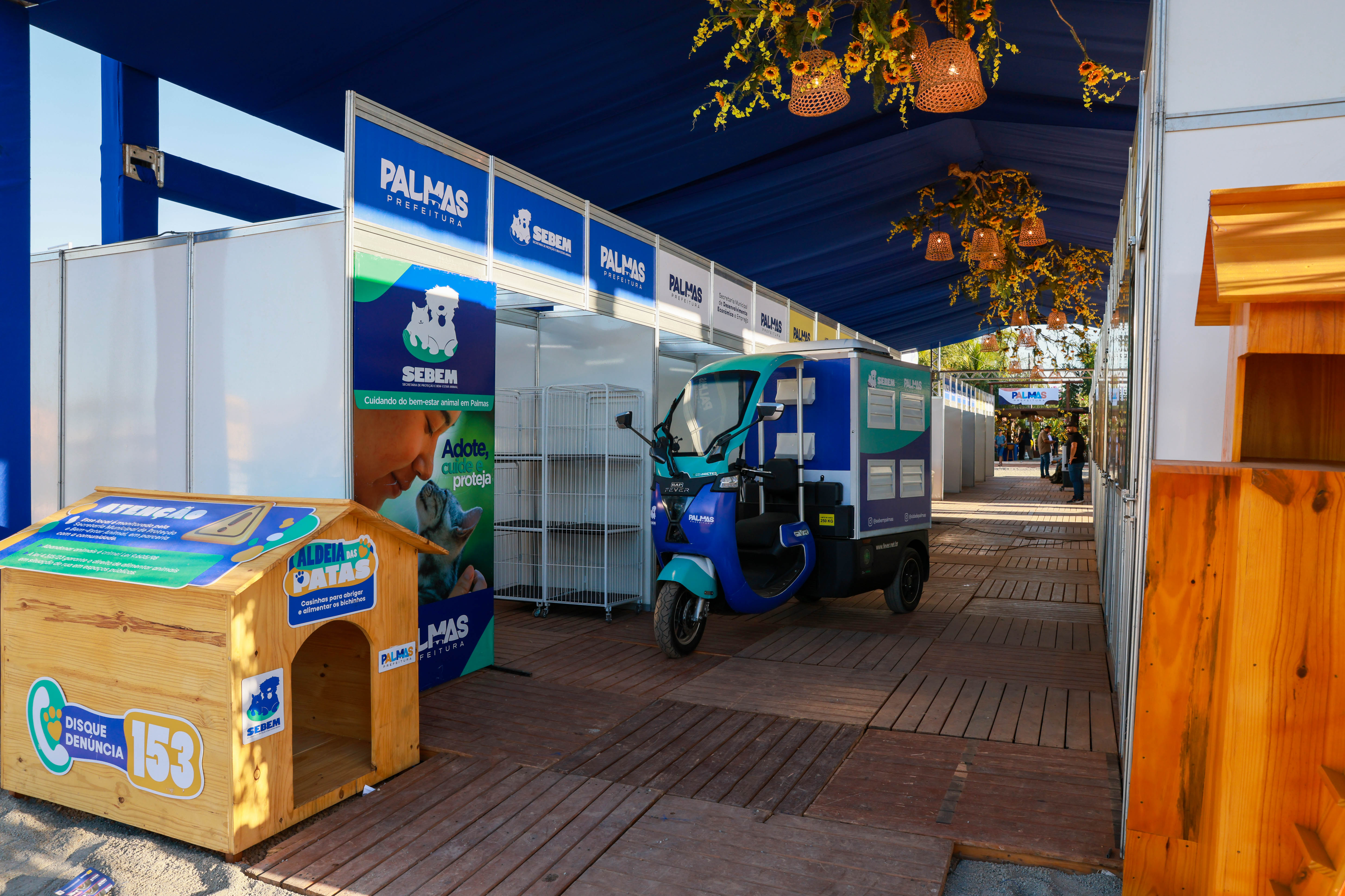 Programas como Aldeia das Patas e o veículo de resgate animal estão entre os destaques apresentados ao público