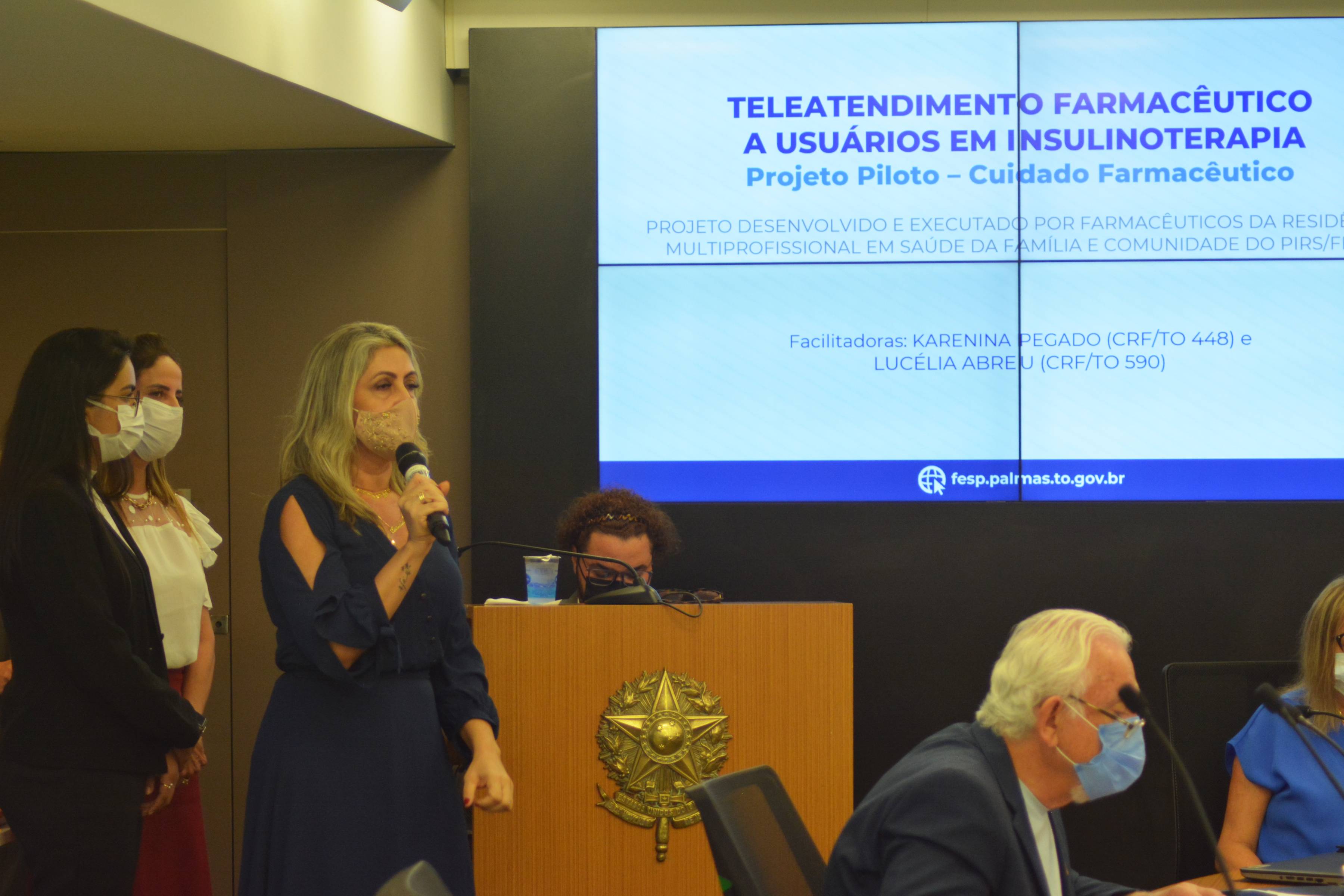 Fesp apresenta projeto sobre teleatendimento a diabéticos para o Conselho Federal de Farmácia
