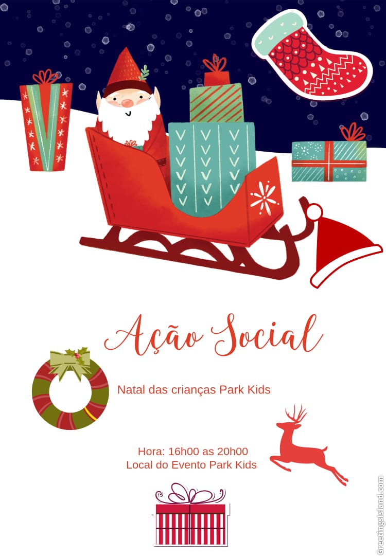 Vinte e cinco famílias atendidas no Cras 407 Norte terão noite especial de Natal nesta segunda-feira, 23