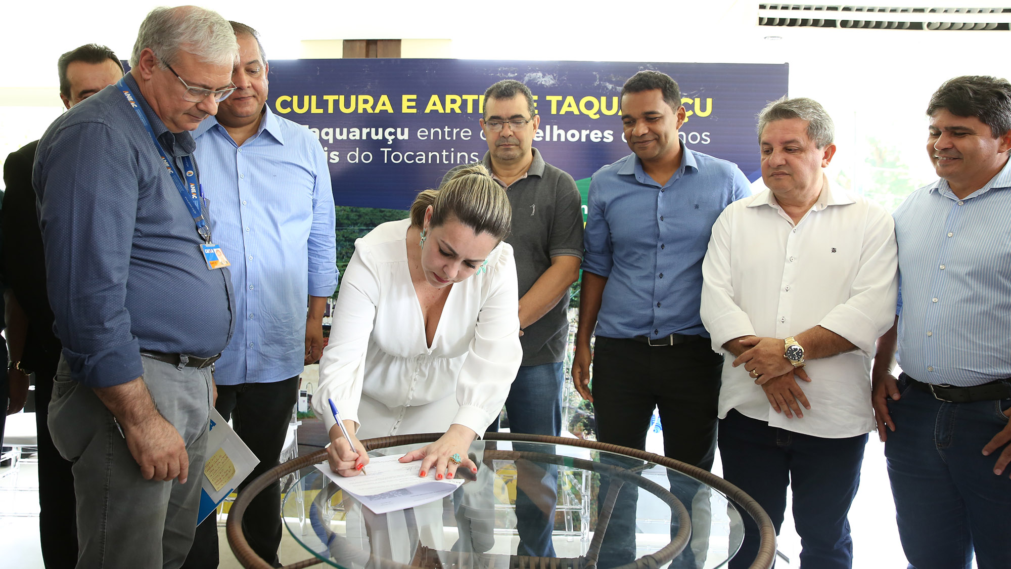Prefeita de Palmas assina termo de contrato para construção do Centro de Cultura e Arte de Taquaruçu