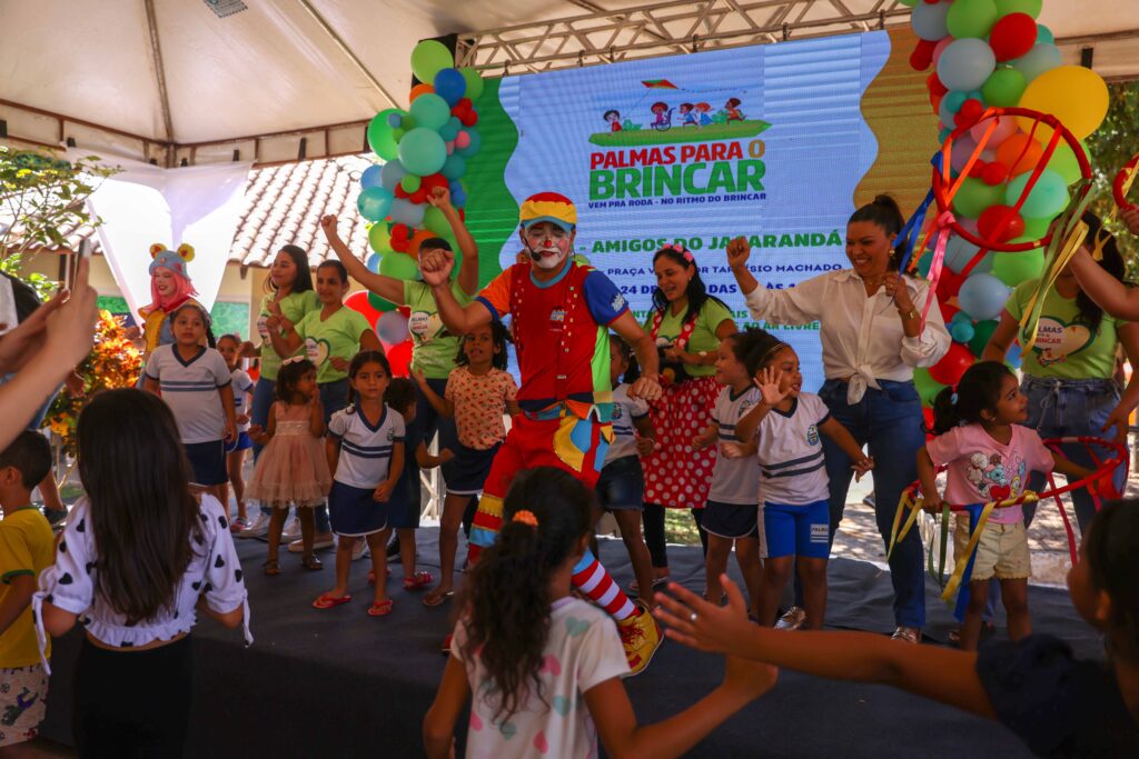 Palmas para o Brincar 2025 reafirma direito da criança a se desenvolver em seu tempo