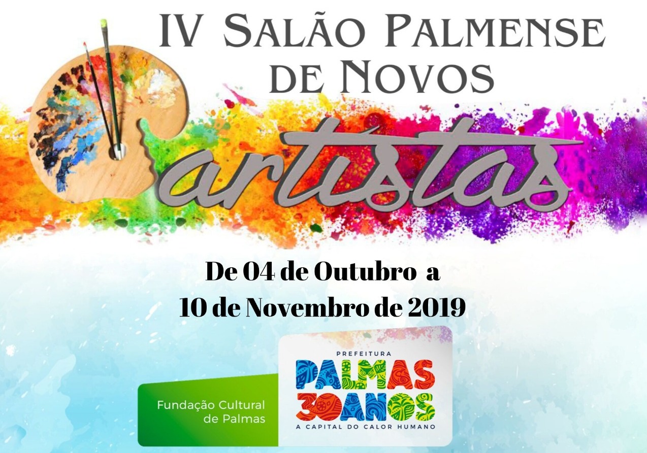 Salão Palmense de Novos Artistas será aberto nesta sexta-feira, 04, na Galeria Municipal de Artes