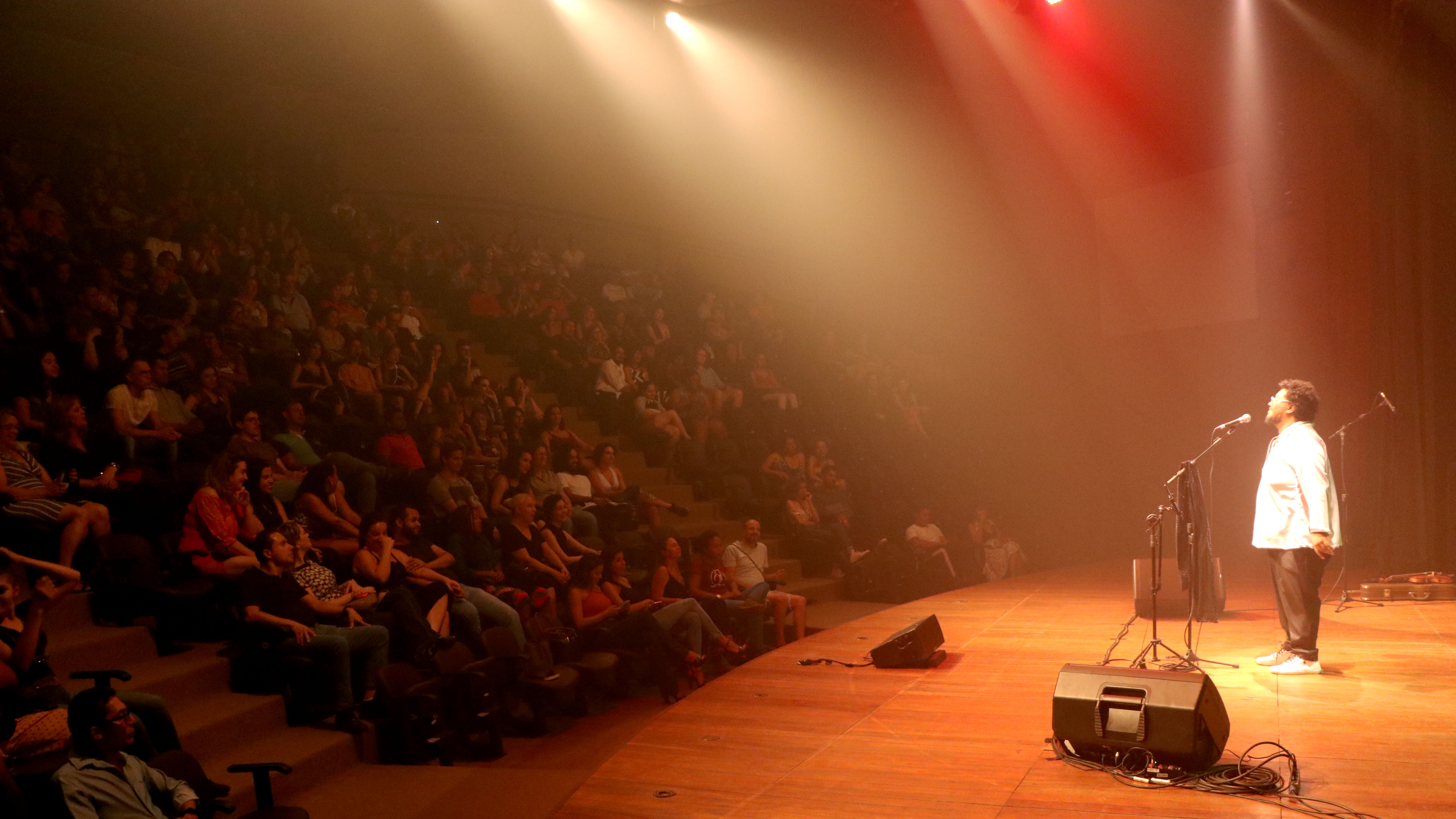 Show Tributo a Tim Maia agitou o público na Quarta Clássica da Fundação Cultural de Palmas