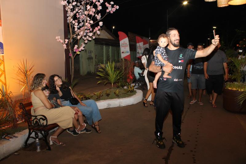 Prefeitura cria espaço ‘instagramável’ no Festival Gastronômico de Taquaruçu