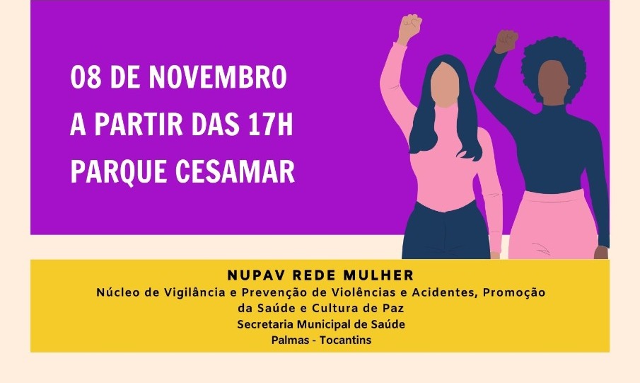 Parque Cesamar sedia evento da campanha ‘16 Dias de Ativismo pelo fim da violência contra as mulheres’