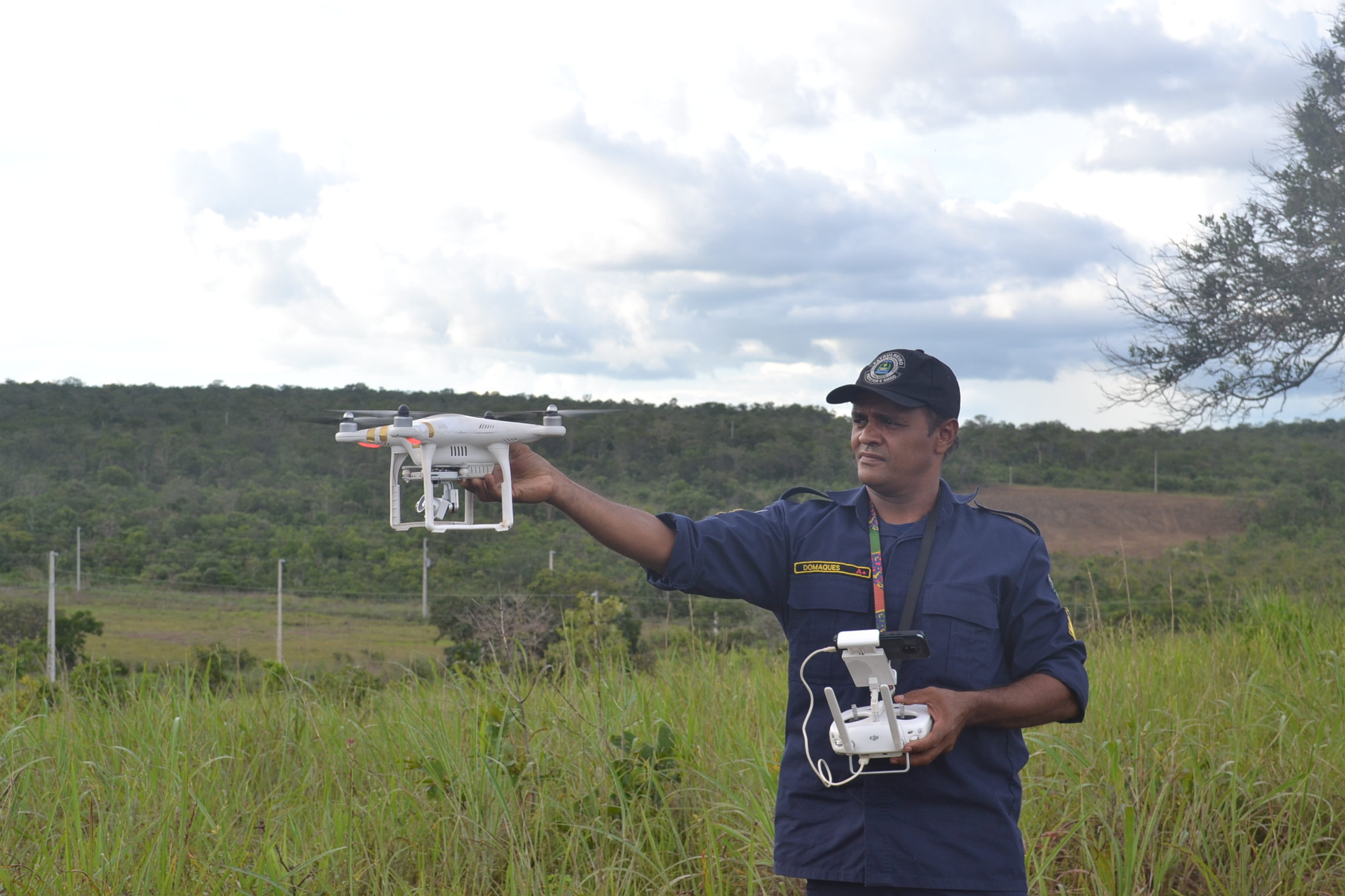 Drone auxilia fiscalização da Guarda Metropolitana Ambiental no combate à degradação em APP