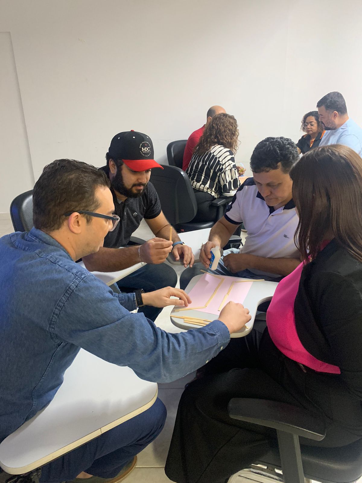 Secretário de Administração e Modernização, Cleison Nunes, que também é instrutor, participou de planejamento