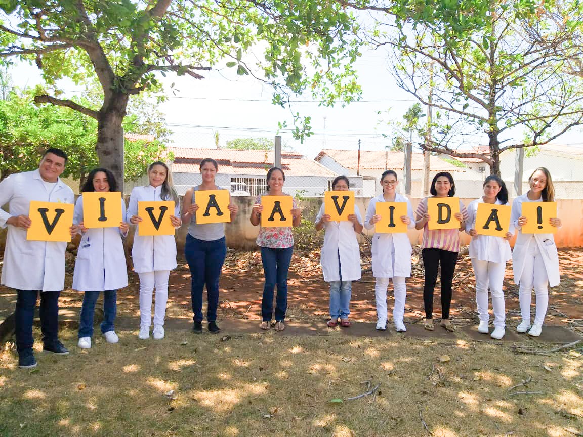 Profissionais de saúde realizam ação de promoção à saúde mental e prevenção ao suicídio