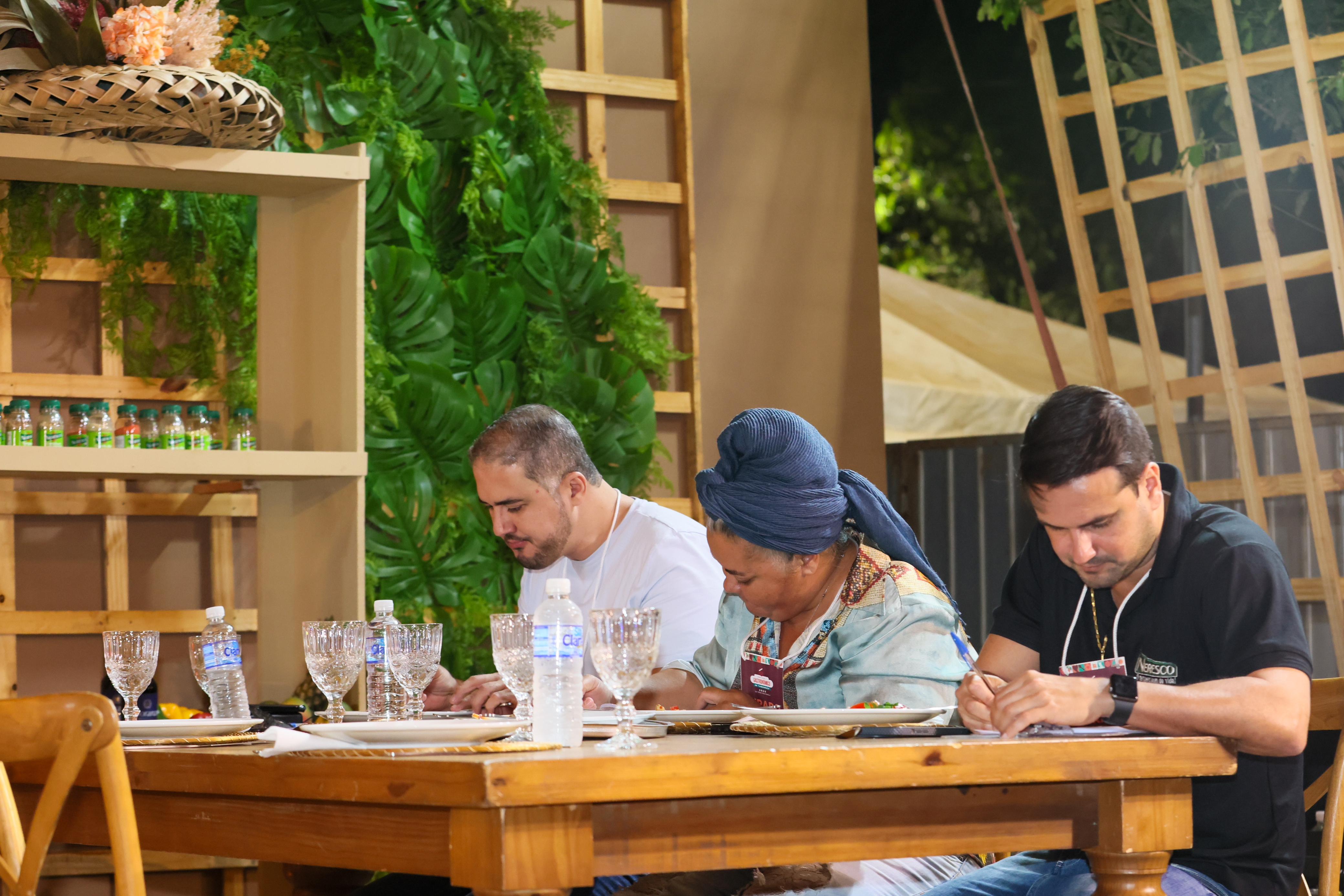 Jurados avaliaram a melhor entrada no Cozinha Show