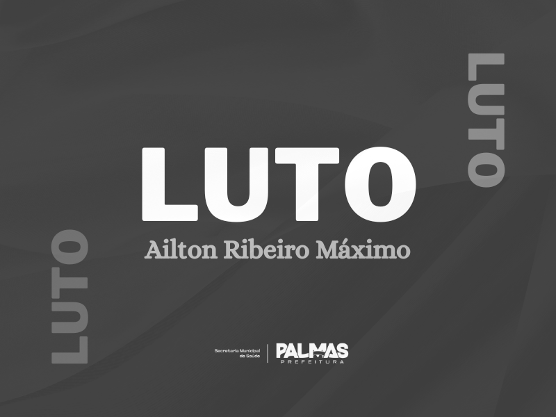 Nota de pesar - Ailton Ribeiro Máximo