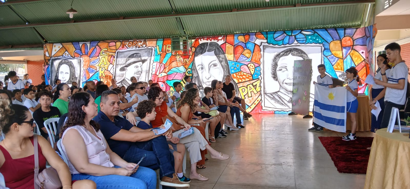 Programação com música, cultura e arte do Tocantins da Escola Anne Frank em Palmas valoriza cultura local e fortalece laços com comunidade