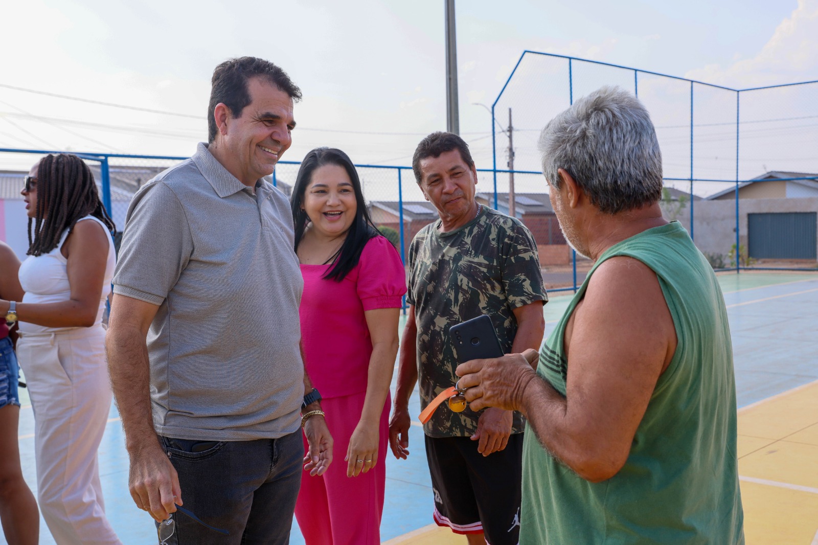Reunião entre secretário de Habitação e moradores do Jardim Vitória II - Foto Lia Mara