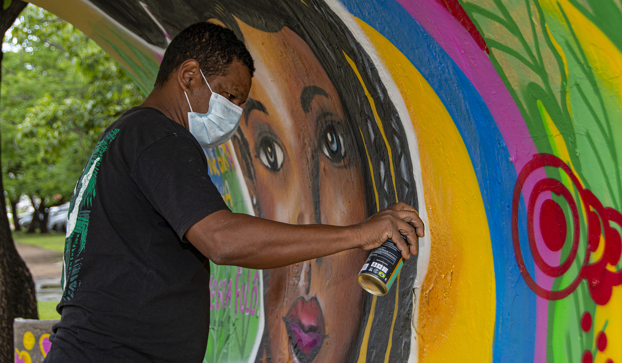 Grafiteiro de Palmas representará a capital tocantinense em evento internacional