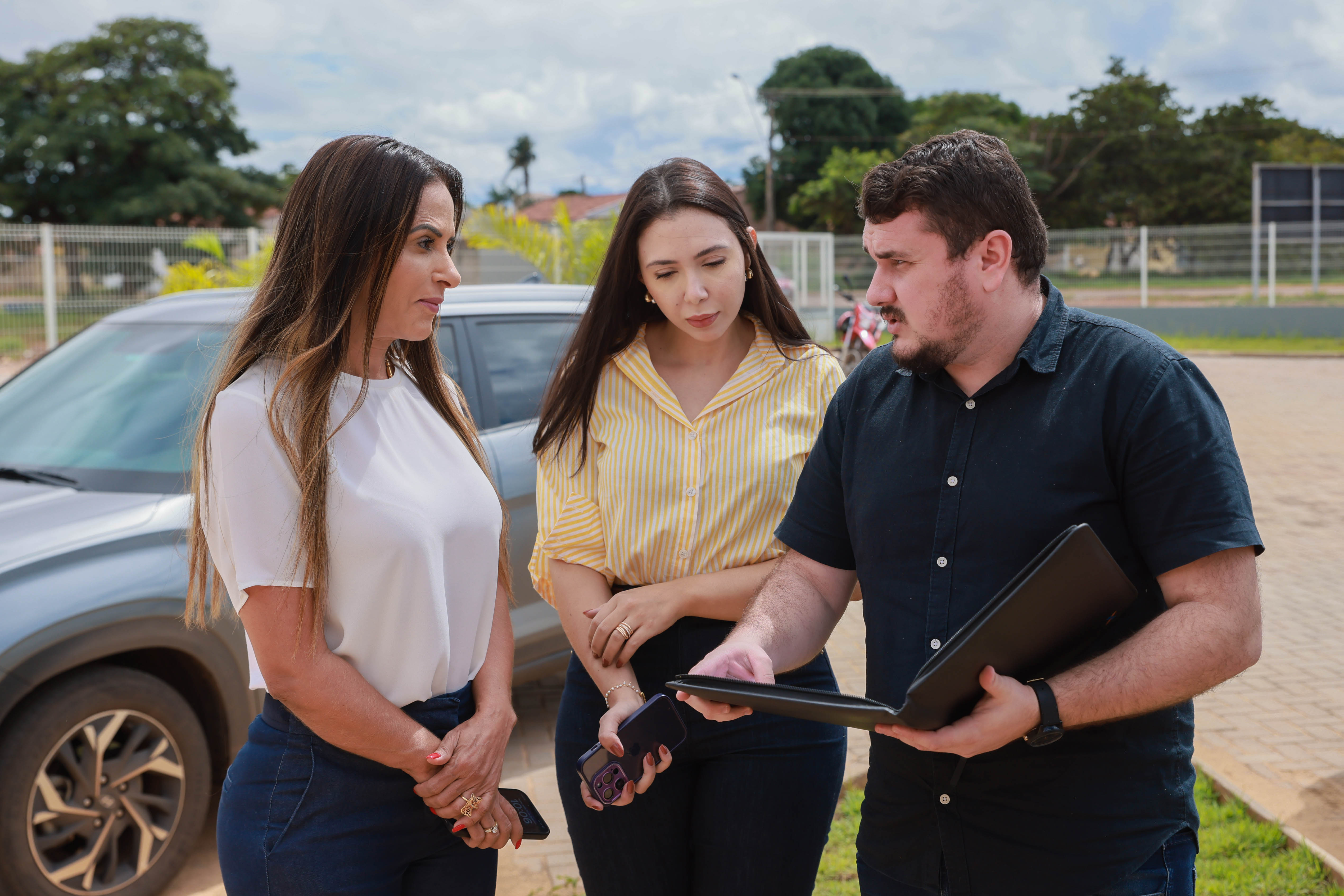 28/02/2025 - Visita Técnica à Obra da Casa da Mulher BrasileiraLocal: Avenida NS02, quadra 902 Sul, Palmas - TOFoto: Júnior Suzuki