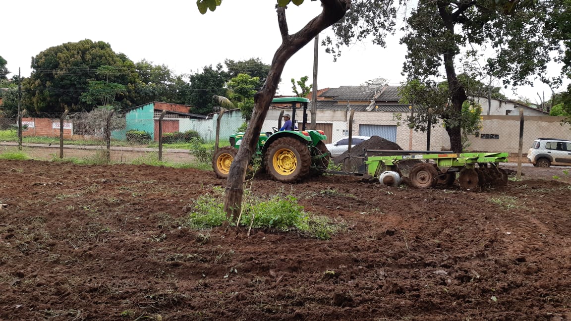 Horta Comunitária do Jardim Aureny IV passa por reforma